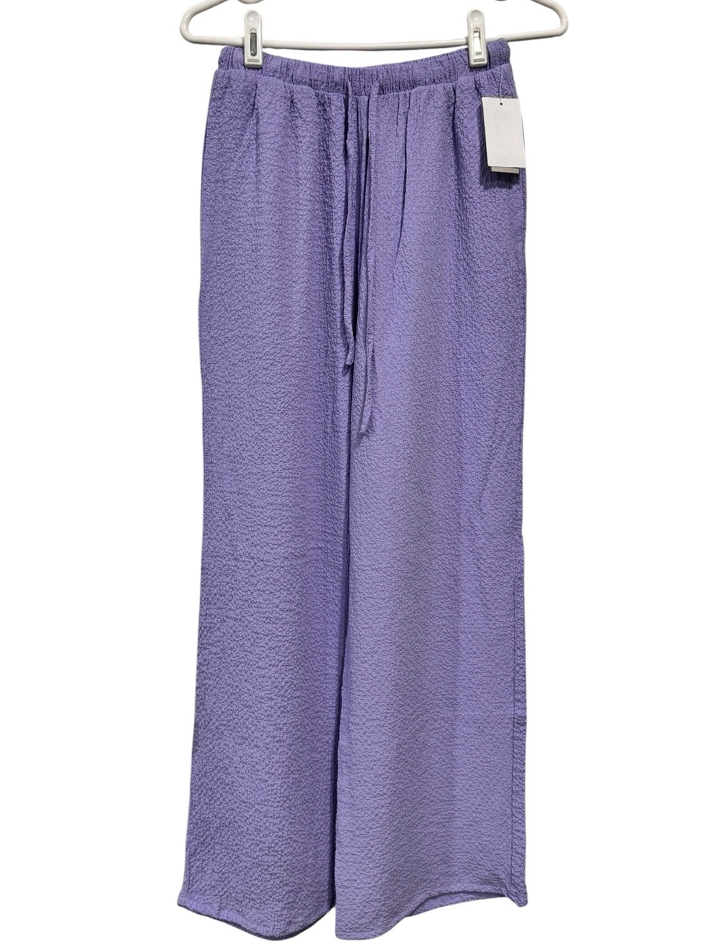NWT BP Gauze Wide-Leg Drawstring Pants - Lilac - Size XS
